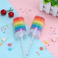 Contenants en plastique de qualité alimentaire pour sushis avec couvercles, pots en plastique pour l'emballage alimentaire, pots à crème, couvercles et bouchons