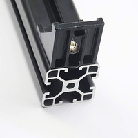 Élément de gousset de connexion à angle droit Triangle connecteur d'angle à 90 degrés support d'angle en forme de L pour profilé d'extrusion d'aluminium