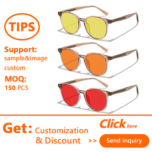 Gafas con Filtro de Luz Azul, Montura Redonda de Material TR90, Unisex, Diseño Moderno, Suministro Directo de Fábrica al por Mayor - Product Image 2