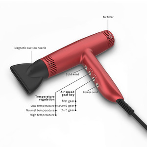 Multifunzione professionale nuovo palmare ad alta potenza phon asciugacapelli Set regalo per soffiare i capelli - Product Image 4