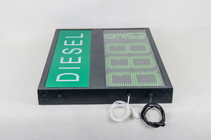 12inch 8.889/10 DIESEL lightbox Xăng nhiên liệu Giá hiển thị <span class=keywords><strong>LED</strong></span> gas giá số dấu hiệu trạm xăng <span class=keywords><strong>LED</strong></span> dấu hiệu ánh sáng - Product Image 4