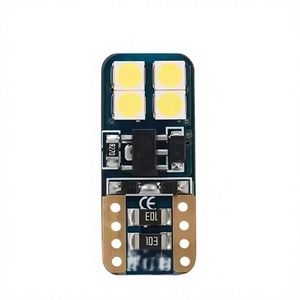 Lampe de plaque d'immatriculation LED T10 3030 8SMD double face grand angle, sans erreur Canbus, pour voiture - Product Image 4