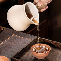 Ensemble de théière en porcelaine de haute qualité en céramique de style chinois pouvant être chauffée au feu Harmony