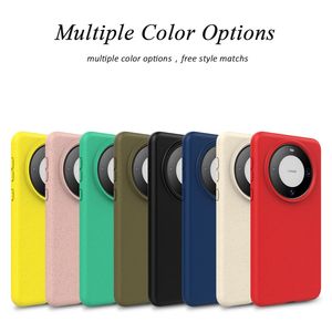 Coque de téléphone portable en TPU biodégradable et recyclable avec paille de blé écologique pour Huawei Mate 60 <span class=keywords><strong>Pro</strong></span>/ 60/ 60 <span class=keywords><strong>Pro</strong></span> + - Product Image 2
