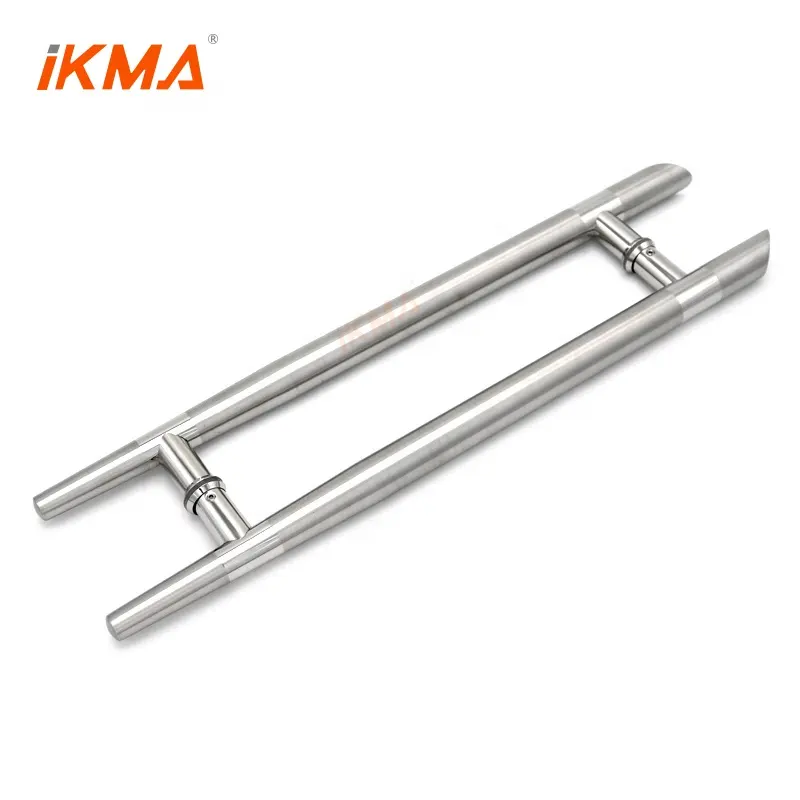 Best Price long door Back to Back stainless steel 201/304 H shape lever tubular pull handle