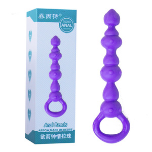 Wholesale Special-shaped <strong>Anal</strong> Beads Plug Body Safe Silicone Real Sex Feel Prostate <strong>Orgasm</strong> Reusable Easy Clean Adult Intimate Toy - Product Image 4