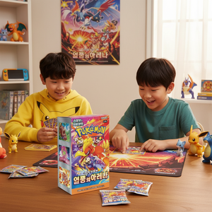 Boîte de 30 paquets de cartes Pokémon TCG édition coréenne, pack arène vague de chaleur sv9a, pour enfants et collectionneurs - Product Image 3