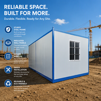 Meilleure maison conteneur modulaire préfabriquée de 40 pieds avec chambre et cabine détachable, provenant d'un fournisseur chinois, idéale pour hôtels et villas