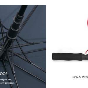 Zomake Extra Large 130cm Golf Umbrella 51/54/62/68 Inch Huge Storm Umbrella Rain Printed Golf Umbrellas Large Open Diameter - Product Image 5