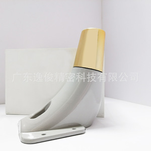 Protection de pieds de canapé en plastique argentée 120 mm, anti-rayures, accessoire de mobilier moderne et minimaliste - Product Image 2
