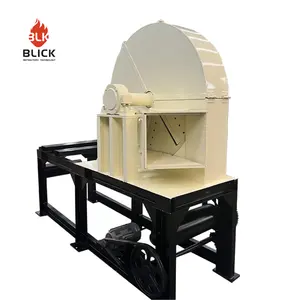 waste wood shredder machine with nail mover shredder wood tree branch cutting machine 15hp