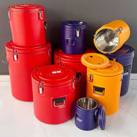 Ensemble de seaux à glace pour fêtes, refroidisseurs portables, supports pour bouteilles de bière, bacs à boissons ronds pour le voyage et le camping