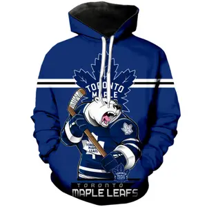 Men Puff Customization Hoodies Animal All Over Sweater Embroider Logo Design Print On Clothes, Hoddies For Men Print
