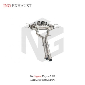 Sistema de Escape con Válvula ING de Acero Inoxidable para Jaguar F-type 3.0T con Piezas de Alto Rendimiento para Tubo de Escape - Product Image 5