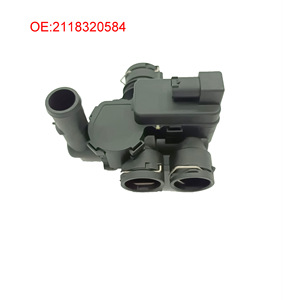 Válvula de Agua del Calefactor Mercedes Benz A2118320584, Actuador Eléctrico de Plástico ABS, Fácil Instalación, Pieza de HVAC - Product Image 2