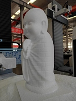 Máquina de Formación Estéreo 3D en Acrílico, Máquina CNC para Fabricación de Modelos de Espuma 3D, Máquina de Procesamiento de Piezas de Fibra de Carbono 3D