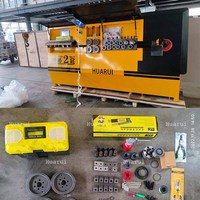 Cintreuse automatique de barres d'armature CNC, machine à cintrer les étriers de 12 mm, 14 mm, 16 mm, machine à cintrer les barres d'acier