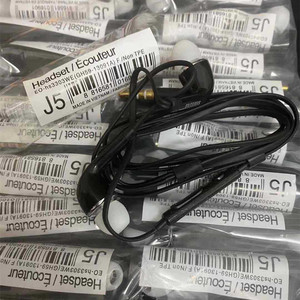 Écouteurs filaires 3,5 mm de haute qualité avec micro, accessoire de musique, vente en gros, pour <span class=keywords><strong>Samsung</strong></span> S4 S5 S6 S7 S8 J5 JB - Product Image 2