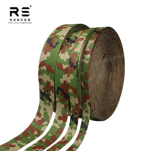 สายรัดไนลอนพิมพ์ลายพรางของกองทัพป้องกันตนเองแห่งญี่ปุ่น (<span class=keywords><strong>JSDF</strong></span>) พร้อมคุณสมบัติทนไฟและอินฟราเรดใกล้ (NIR) สำหรับใช้กับอุปกรณ์ทางยุทธวิธี - Product Image 1