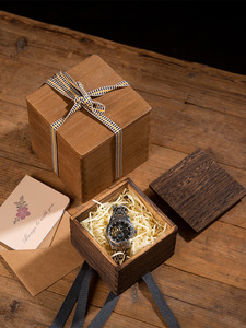 Boîte à parfum en <span class=keywords><strong>bois</strong></span> exquis, étui de présentation de parfum parfumé pour cadeaux de fête et paniers-cadeaux de luxe - Product Image 2