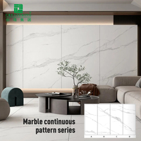 Panel Dinding Kristal Karbon Motif Marmer Modern Tahan Air, Tahan Api, Kedap Suara untuk Desain Grafis, Perdagangan, dan Hiburan
