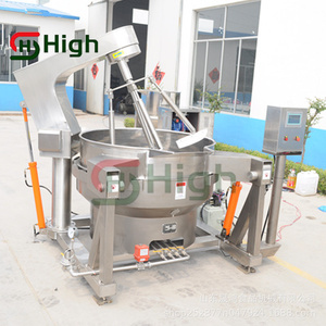 Bouilloire électrique 100L-1000L <span class=keywords><strong>pour</strong></span> la cuisson au gaz, avec agitation automatique planétaire, double enveloppe de vapeur et sauce agitatrice - Product Image 6