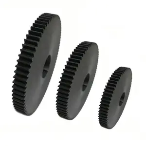 Factory Injection Molded Manufacture nylon Plastic Small Nylon Plastic Spur Gears uhmwpe Gears
