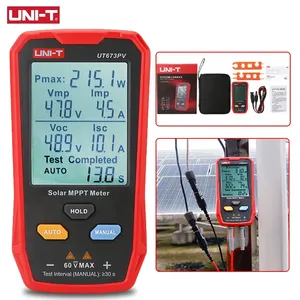 Testeur solaire UNI-T UT673PV, compteur MPPT, puissance maximale 5-800W (Pmax/Vmp/Lmp), multimètre VOC/LSC - Product Image 3