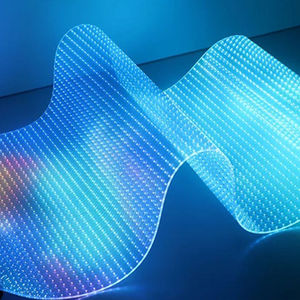 Linh hoạt trong suốt Màn hình LED Bảng điều chỉnh màn hình tinh thể dính Glass cho trong nhà trung tâm mua sắm quảng cáo linh hoạt hình LED - Product Image 1