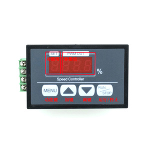 Model A Dc Motor <b>Speed</b> <b>Controller</b> 6-60V Digital Display With Soft Start Stop Function - Product Image 3