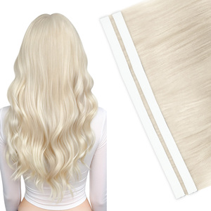 Nuevas Extensiones de Cabello con Cinta Adhesiva de Doble Capa, Invisibles, de Cabello Humano Virgen Remy - Product Image 1