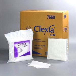 تخفيضات كبيرة على ورق المسح الصناعي بالجملة مخصص غير منسوج غرفة تنظيف جافة ممسحة - Product Image 1