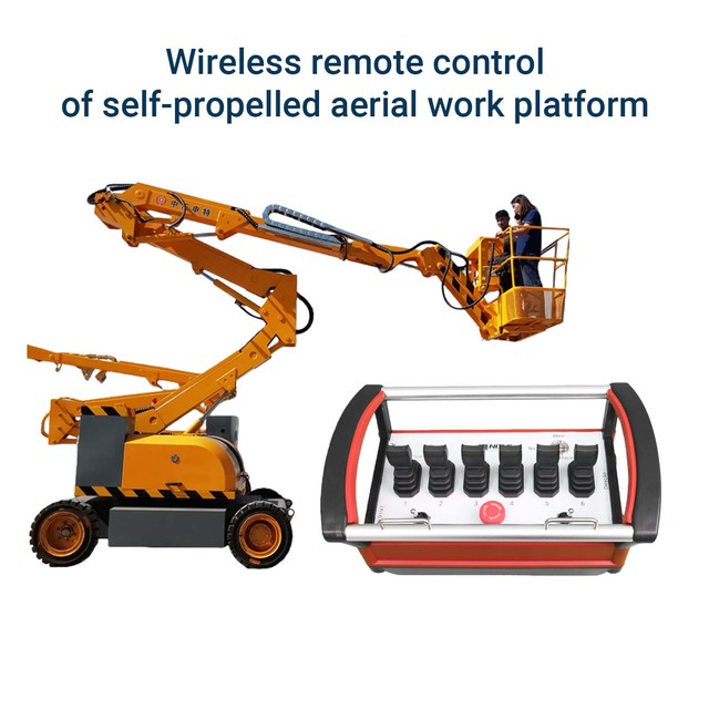 Multi Function Dual Joystick Hydraulic Remote Control for Heavy Equipment