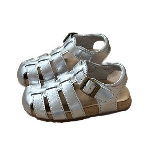 Sandalias Romanas Infantiles Estilo Coreano, Verano 2025, Nuevo Estilo para Niños y Niñas, Punta Cerrada, Cierre de Velcro, Zapatos para Bebé - Product Image 5