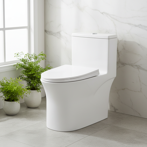 Inodoro Nouveau Design Céramique Toilette une pièce Toilette montée au sol Toilette placard d'eau - Product Image 1