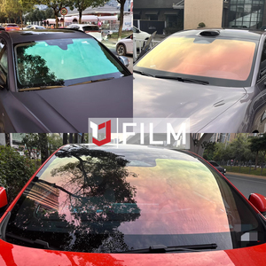 YAJIU Chat Me Get Free Sample VIT 85% Windows Tint UV Rejection Película de ventana camaleón púrpura de alta transparencia - Product Image 2