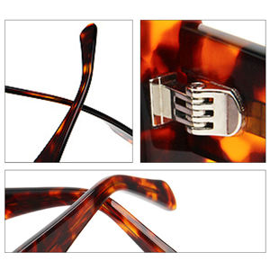 नए फैशन बड़े फ्रेम महिलाओं के धूप का चश्मा ट्रेंडी वर्ग सूरज के चश्मे उच्च गुणवत्ता वाले हस्तनिर्मित एसीटेट डाफा डी सोल - Product Image 4