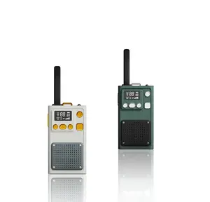 Talkie-walkie portable sans fil Bf personnalisé plusieurs couleurs Radio bidirectionnelle Comunicador Talkies-walkies longue portée 5000 Miles