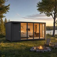 COCOVIA Maison Modulaire en Aluminium à Installation Manuelle en Kit, Mini-Bureaux, Petits Bureaux, Petits Studios, Cabane de Camping