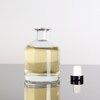 Flacon Vide de Diffuseur à Bâtonnets d'Arômes en Verre Brun Mat de 150 ml pour Emballage