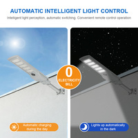 Lampadaire solaire KCD de haute qualité, intégré, étanche IP67, 150w 300w 400w 500w 1000w, lampadaires solaires tout-en-un pour l'extérieur