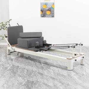 Estudio de yoga personalizado aleación de aluminio blanco Pilates Reformer aluminio comercial Pilates máquina Pilates equipo - Product Image 2