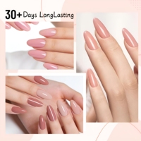 Set de Esmalte de Gel de Color Rosa Nude Natural de Marca Privada, 30 Colores, Larga Duración, Alta Pigmentación, Gel UV/LED para Proveedores de Arte de Uñas