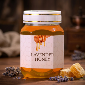 <span class=keywords><strong>Miel</strong></span> de lavande de qualité supérieure, pur et naturel, bouteille de <span class=keywords><strong>500g</strong></span>, personnalisable - Product Image 1