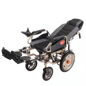 Hot Sales Cheapest Price Foldable Allterrain 500w Motor Power Wheelchair For The Disabled