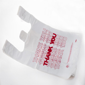 Bolsa de Plástico HDPE Personalizada con Asa Tipo Camiseta para Compras - Product Image 2