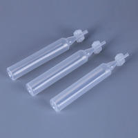 2ml 5ml 10ml 20ml Ampoule Tubes Bouteilles Échantillons Bouteilles Mini Tubes Jetables Paquet d'Échantillon pour Pet médecine chimie pharmacie