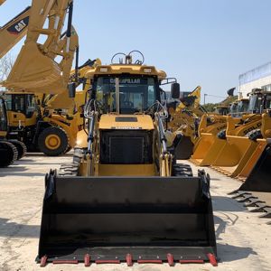 Entregado en fábrica usado para cargadora de ruedas CAT 420F, maquinaria de construcción de segunda mano de 20 toneladas, componente de núcleo de motor Original - Product Image 3