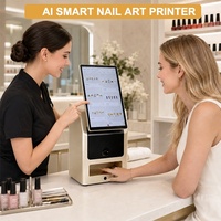 Imprimante intelligente de motifs d'ongles avec IA, appareil photo 22MP, machine d'impression d'ongles pour salon de beauté