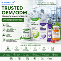 Probiotique multi-souches haute puissance certifié ISO/HALAL pour le soutien immunitaire intestinal |   Marque privée OEM disponible : comprimés/poudre/gélules